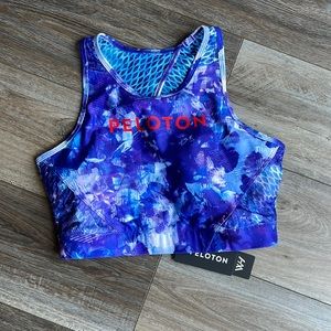 NWT Peloton Blue Moves High Neck bra